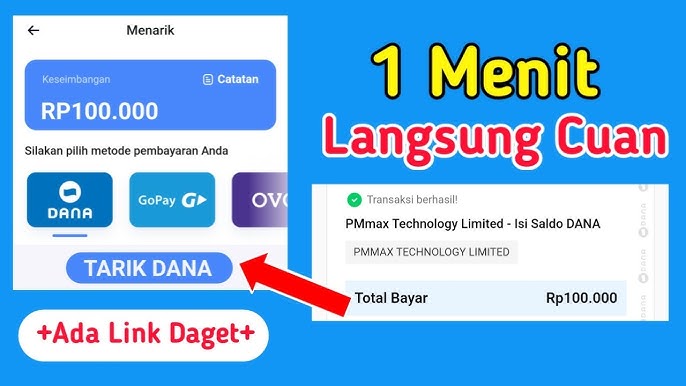 Aplikasi Penghasil Saldo DANA Cara Mudah Mendapatkan Uang Dengan Mudah